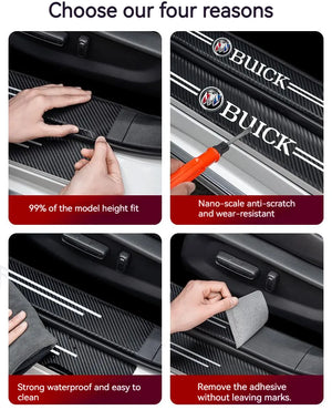 Carbon Car Door Sills Stickers✨9PCS ✨