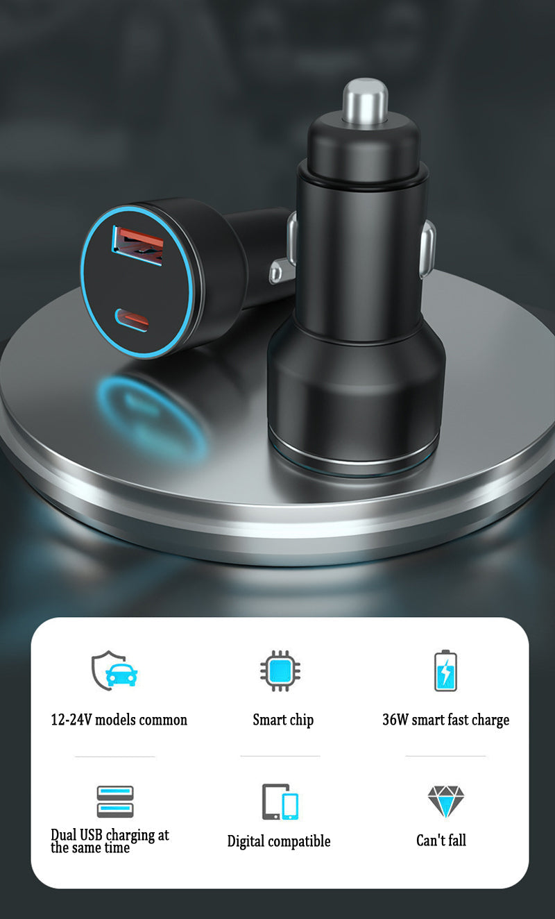 Car Cigarette Lighter Gast Charging Adapter