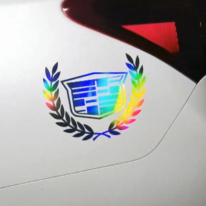 Creative Colorful Laser Car Stickers（4PCS）