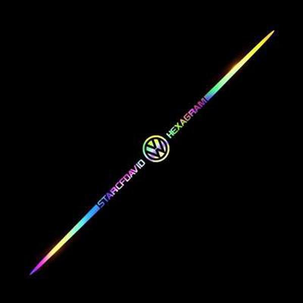 3D Colorful laser reflective car sticker ✨4PCS✨