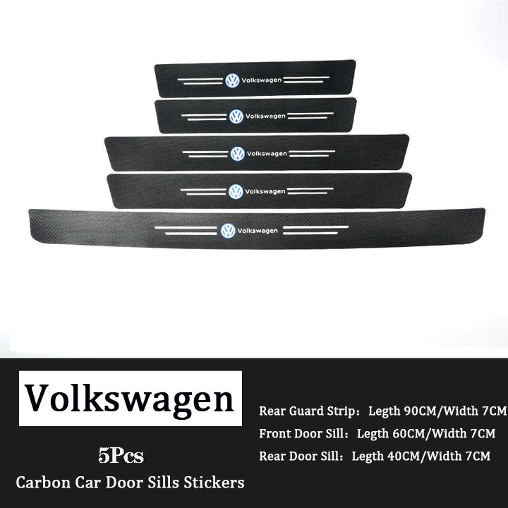 Carbon Car Door Sills Stickers( 4PCS )