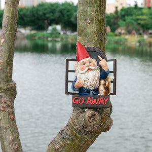 OUTDOOR GARDEN GNOME PENDANT DECORATION