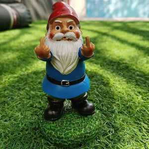 RUDE GARDEN GNOME, SWEARING GNOME