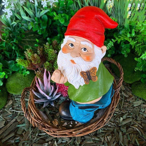 PANTS DOWN OT HO GARDEN GNOME