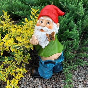PANTS DOWN OT HO GARDEN GNOME