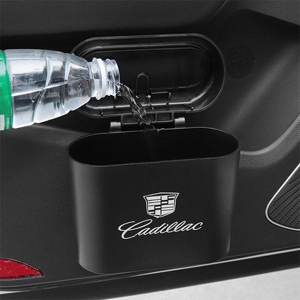 Portable car trash can