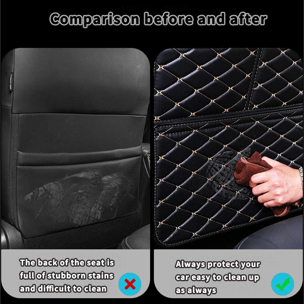 Anti-kick pad for car back