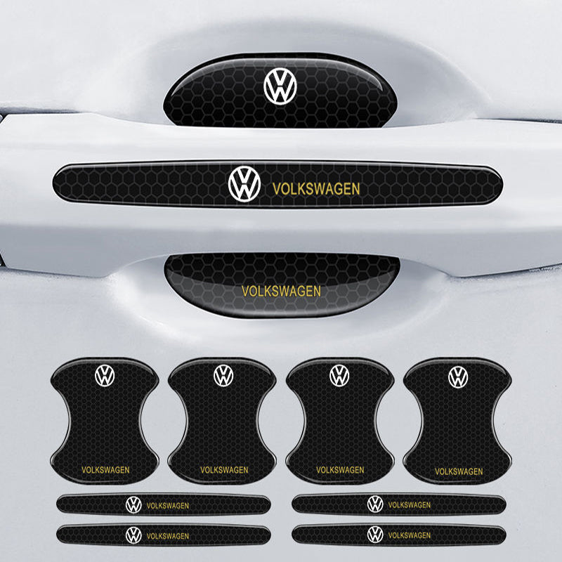Reflective - Car Door Bowl Handle Anti-Scratch Damage Protector(8PCS)