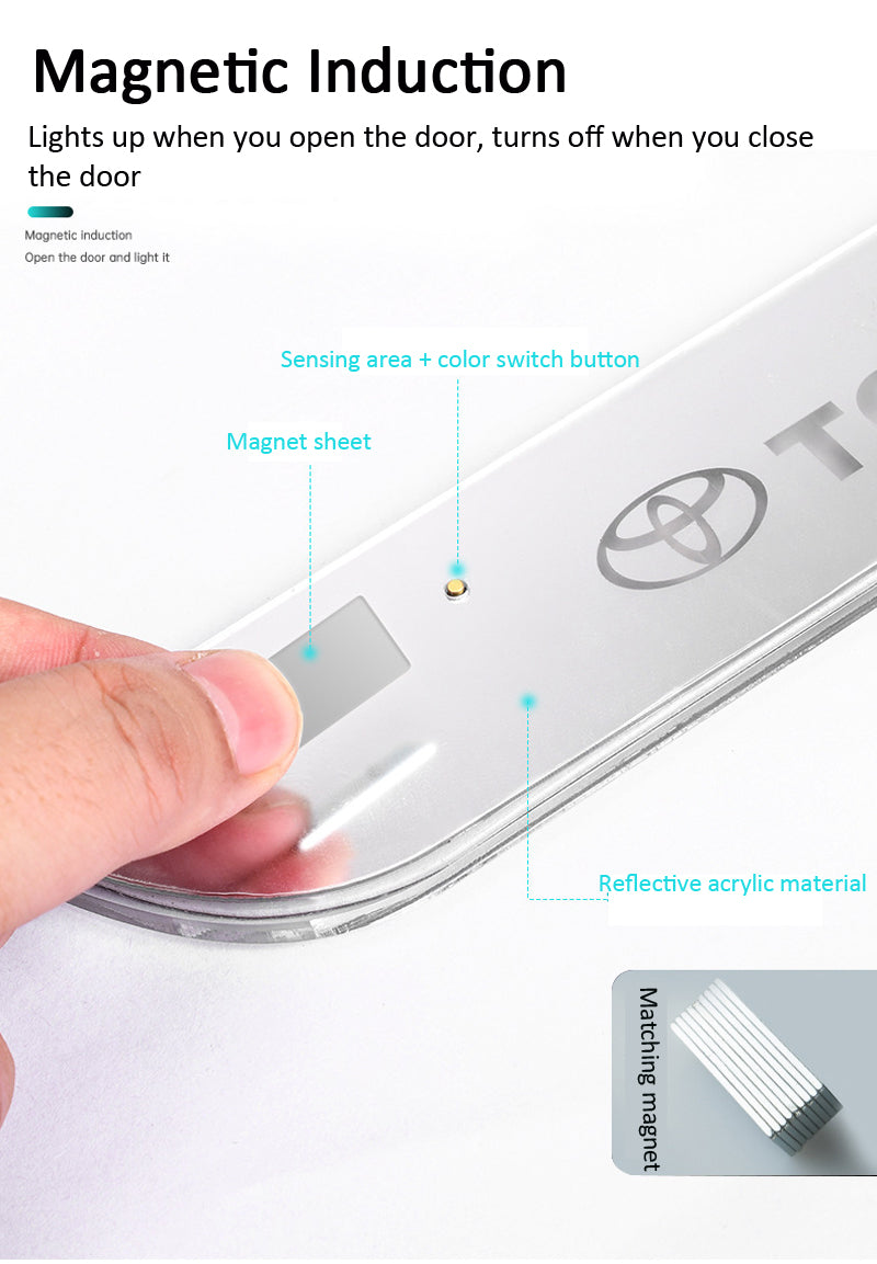Automotive LED Colorful Door Sill Protective Atmosphere Light🎉Free Shipping🎉