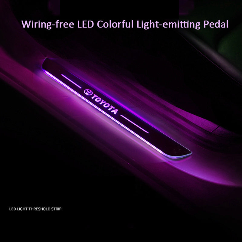 Automotive LED Colorful Door Sill Protective Atmosphere Light🎉Free Shipping🎉