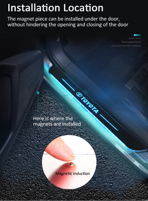 Automotive LED Colorful Door Sill Protective Atmosphere Light🎉Free Shipping🎉