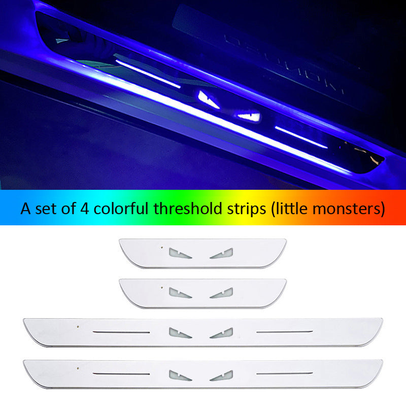Automotive LED Colorful Door Sill Protective Atmosphere Light🎉Free Shipping🎉