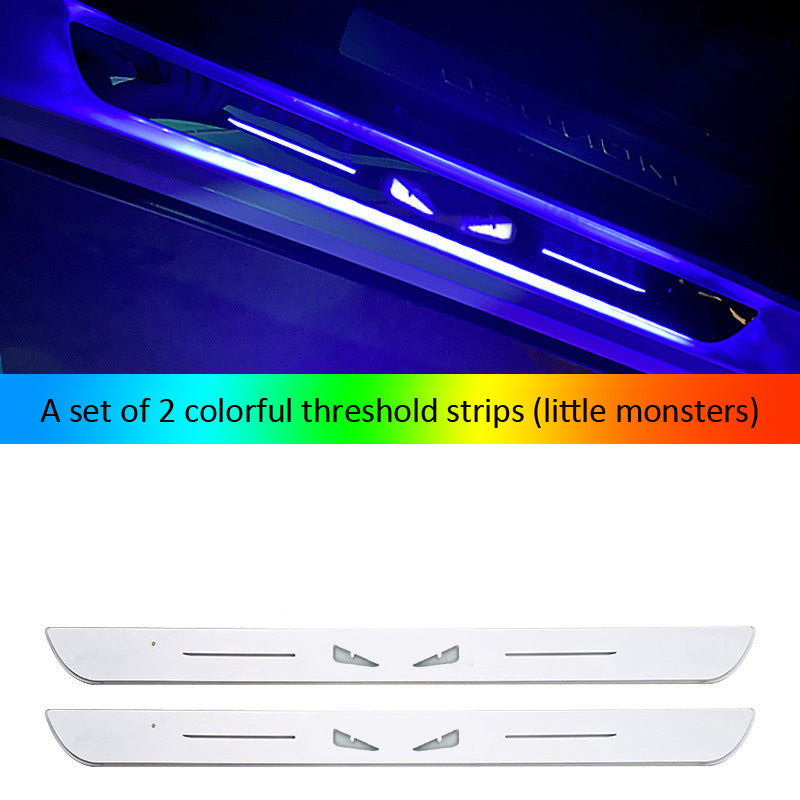 Automotive LED Colorful Door Sill Protective Atmosphere Light🎉Free Shipping🎉