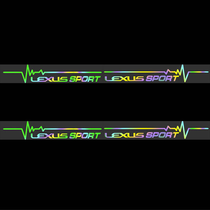 3D Laser Triangle Window Car Sticker 🌟4Pcs🌟