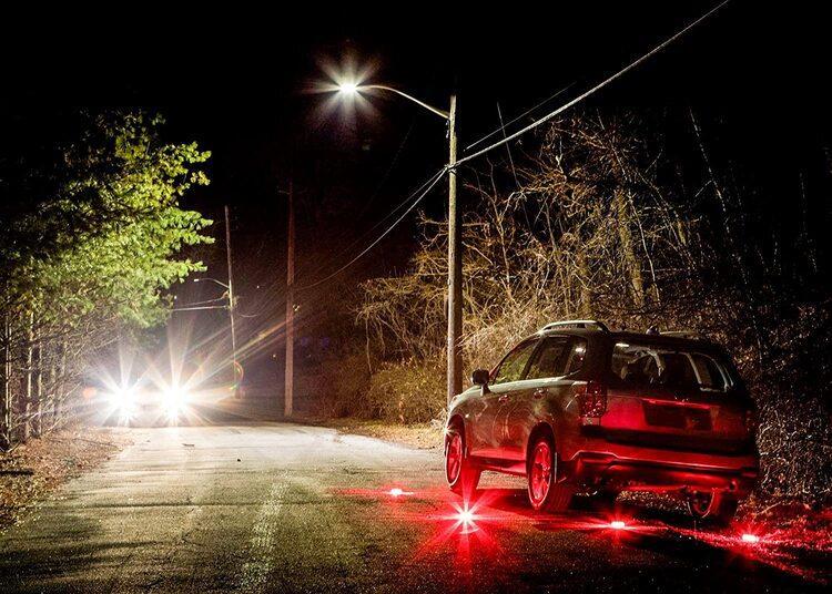 LED ROAD FLARES FLASHING WARNING LIGHT
