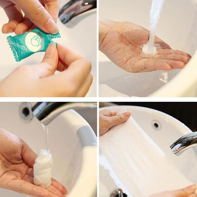 Travel Mini Candy Compressed Towels
