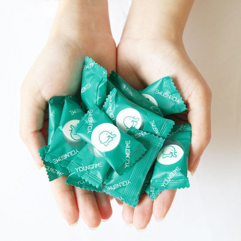 Travel Mini Candy Compressed Towels