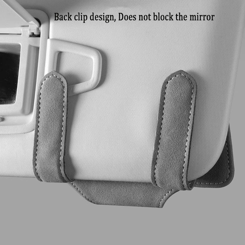 Suede Car Multifunctional Glasses Storage Box