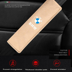 Car Seat Belt Suede Shoulder Protector