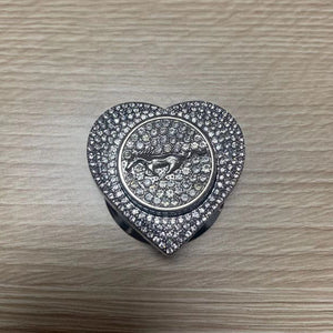 LAST SALE🔥49% OFF🔥Heart-shaped Diamond-studded One-button Start Protective Case