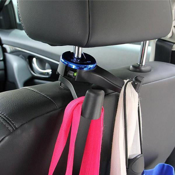 Car Headrest Hook with Phone Holder
