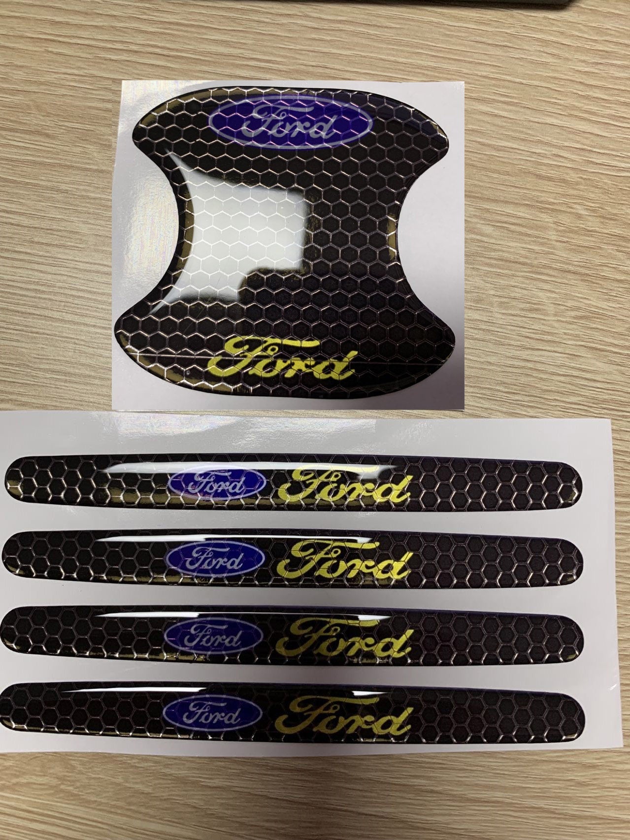 🔥LAST DAY 50% OFF 🔥Thickened Carbon Fiber Car Door Bowl Anti-scratch Protection