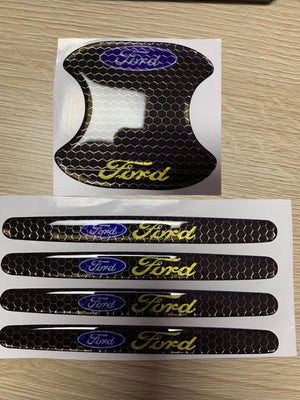 🔥LAST DAY 50% OFF 🔥Thickened Carbon Fiber Car Door Bowl Anti-scratch Protection