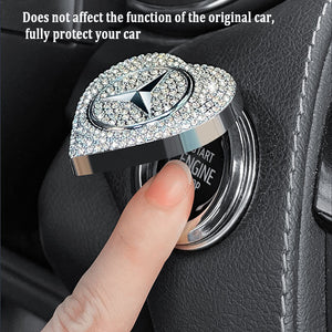 LAST SALE🔥49% OFF🔥Heart-shaped Diamond-studded One-button Start Protective Case