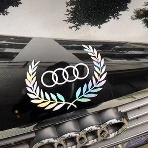 Creative Colorful Laser Car Stickers（4PCS）