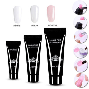 Poly Gel Nail Extension Kit