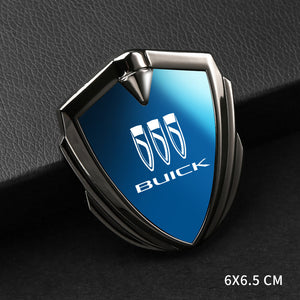 3D fashion blue mirror shield car sticker