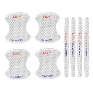 Reflective - Car Door Bowl Handle Anti-Scratch Damage Protector(8PCS)