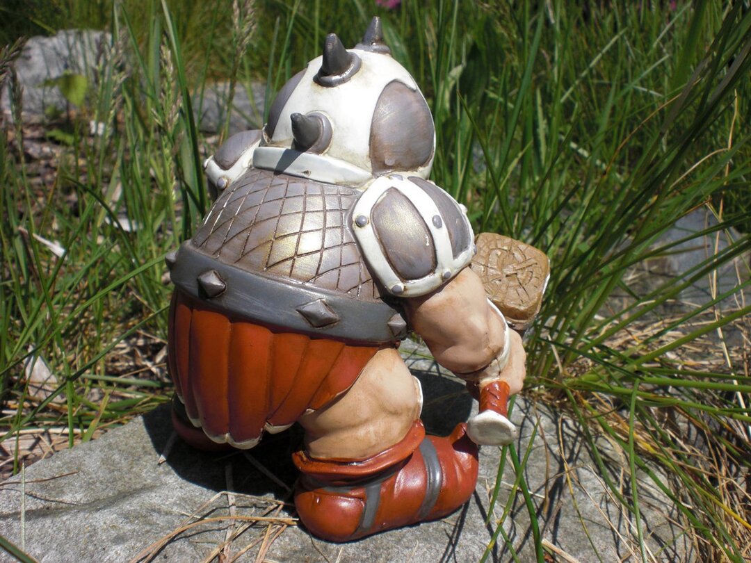Viking Victor Norse Dwarf Gnome Statue