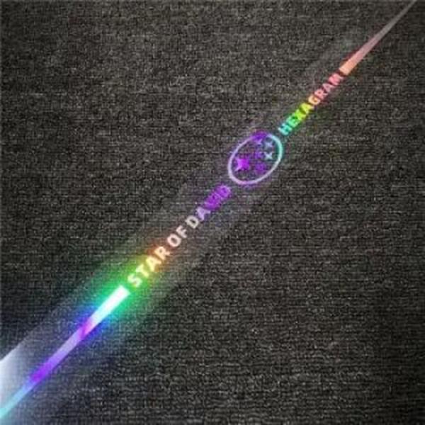 3D Colorful laser reflective car sticker ✨4PCS✨