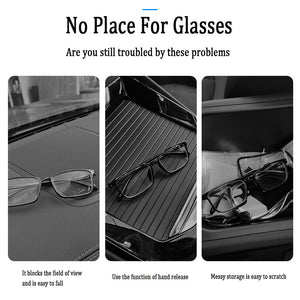 Diamond-studded Multifunctional Car Glasses Holder