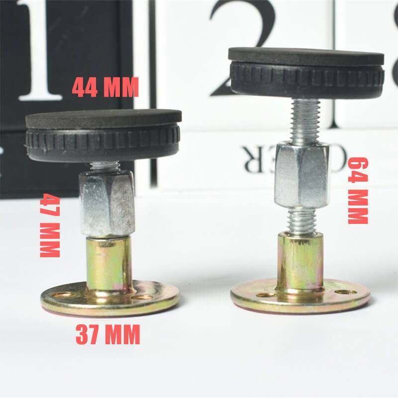 Adjustable Threaded Bed Frame anti-shake tool