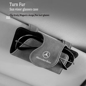 Suede Car Multifunctional Glasses Storage Box