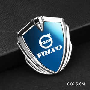 3D fashion blue mirror shield car sticker