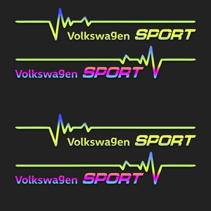 3D Laser Triangle Window Car Sticker 🌟4Pcs🌟