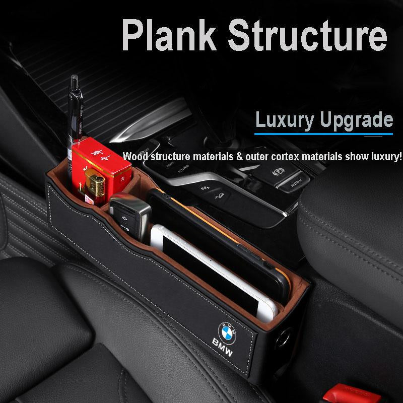 Multifunctional High-end  Leather Car Seat Gap Storage Box✨Free shipping ✨