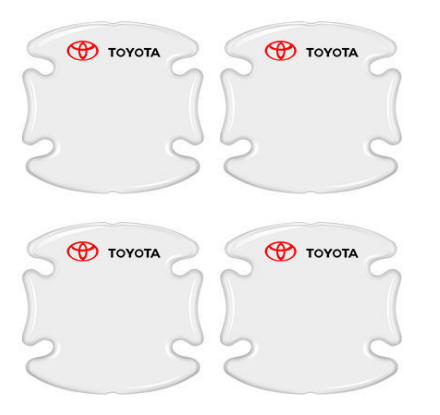 Hidden Transparent-Car Door Handle Door Bowl Protector