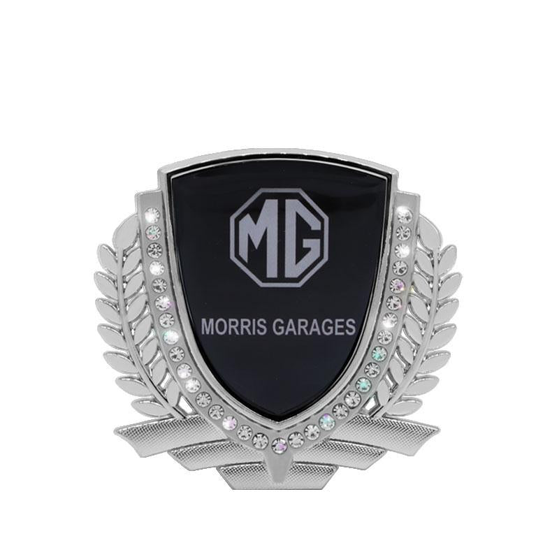 3D Wheat Ear Diamond Metal Creative Car Sticker