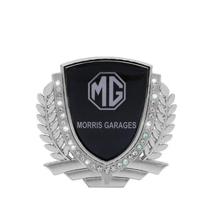 3D Wheat Ear Diamond Metal Creative Car Sticker
