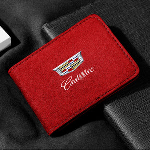 Car Driving License High-end Suede Storage Bag