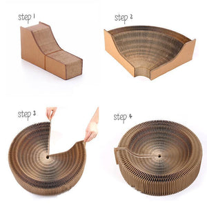 Collapsible Cat Scratcher