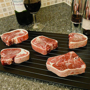 Rapid Thaw Defrosting Tray