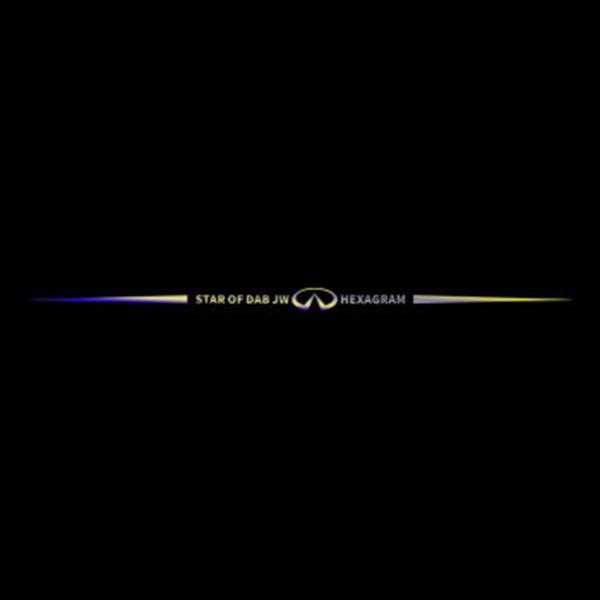 Colorful laser reflective car sticker ✨4PCS✨