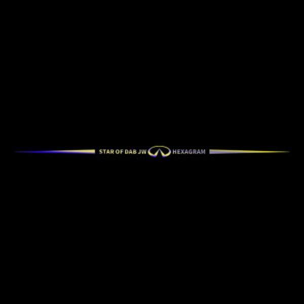 3D Colorful laser reflective car sticker ✨4PCS✨