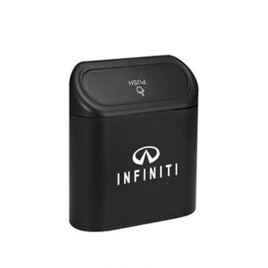 Portable car trash can