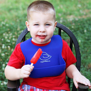 2Pcs Silicone Children's Bib